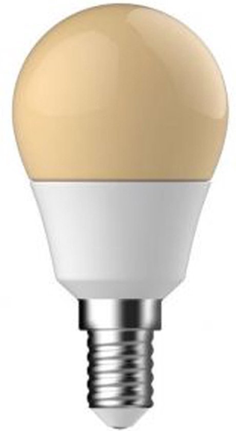 Energetic LED Miniglobe Flame E14 3.5W 2400K 230V - Zeer Warm Wit