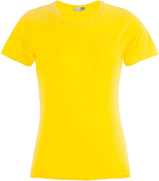 Chemise femme ' Premium T' à col rond Gold - 3XL