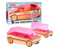 L.O.L. Surprise! 3-in-1 Party Cruiser Poppenauto - Poppenvervoersmiddel