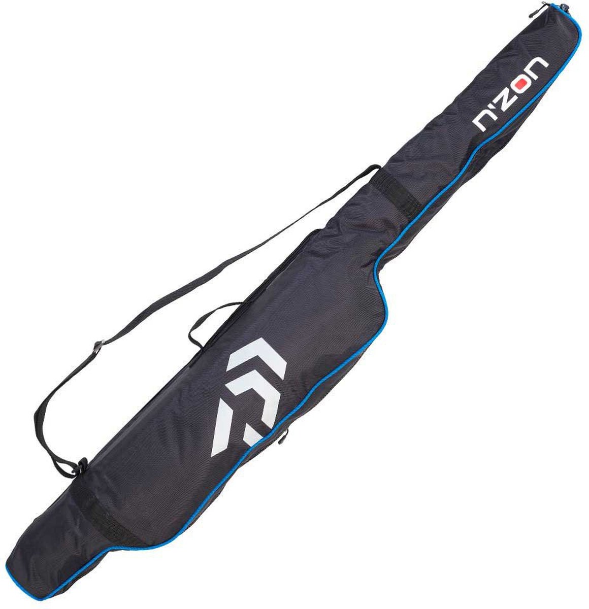 Daiwa N Zon Foudraal 2 Compartimenten Blauw 145 cm