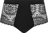 Chantelle Period Panty Extra Lace - Hoge taille slip - Zwart - 46