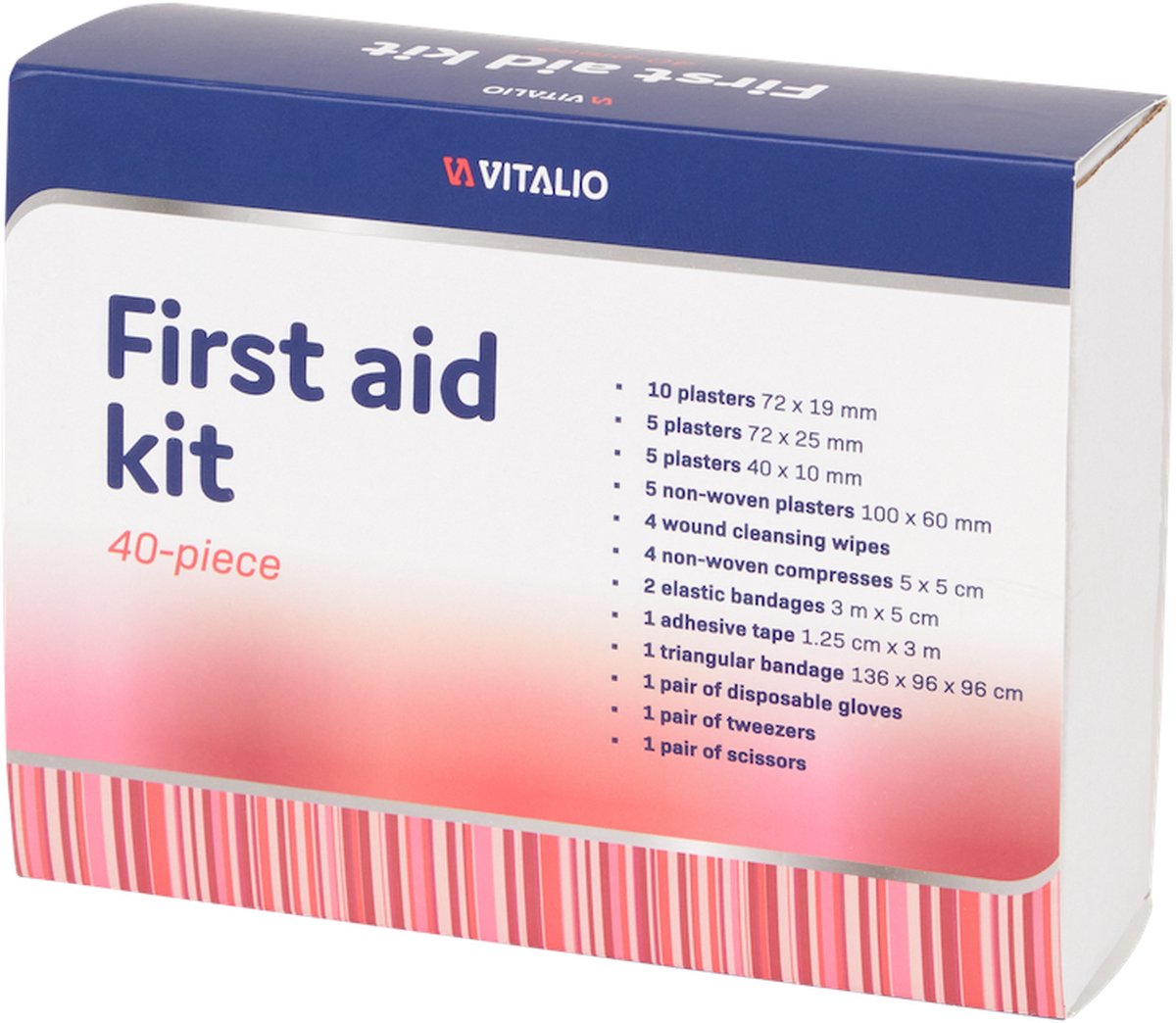Goedkoopste VITALIO FIRST AID KID 40 PIECE