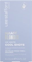 Lee Stafford - Bleach Blondes Ice White Toning Cool Shots - 4x 15ml
