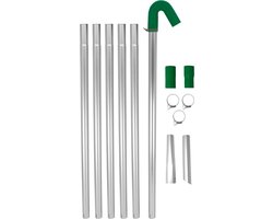 MaxBlast 7,2m Dakgootstangset voor Stofzuigen - Dakgoot Stofzuiger - 24ft Bereik - 51mm Stang Diameter - 700g Per Buis