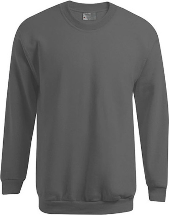 Men's Sweater 'New 100' met ronde hals Steel Grey - 5XL