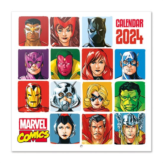 Marvel Comics Kalender 2024