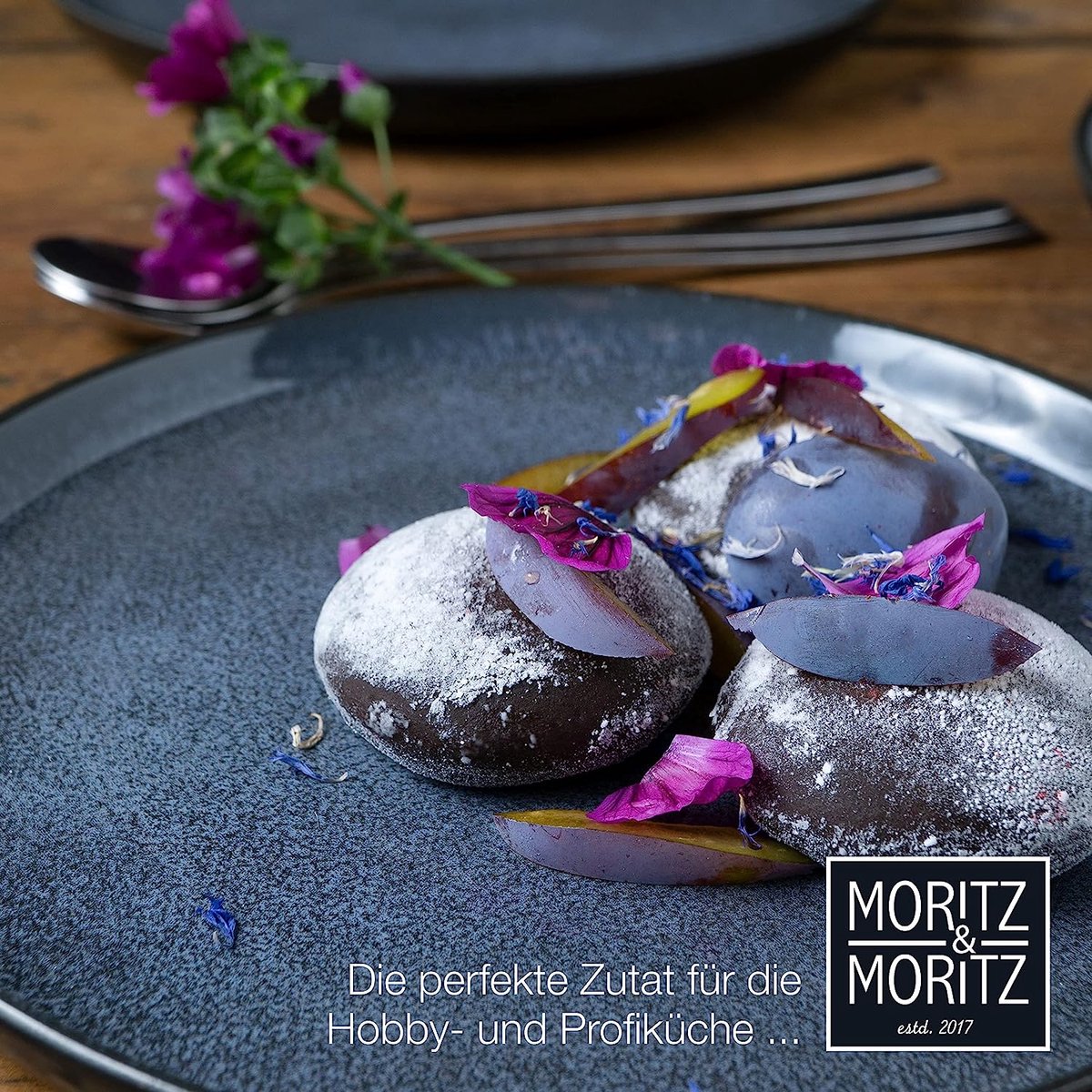 Set van 6 dessertborden Eren keramiek