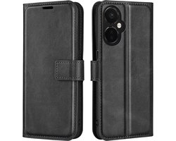 Coverup Hoesje - Geschikt voor OnePlus Nord CE 3 Lite 5G Hoesje - Coverup Deluxe Book Case - Zwart
