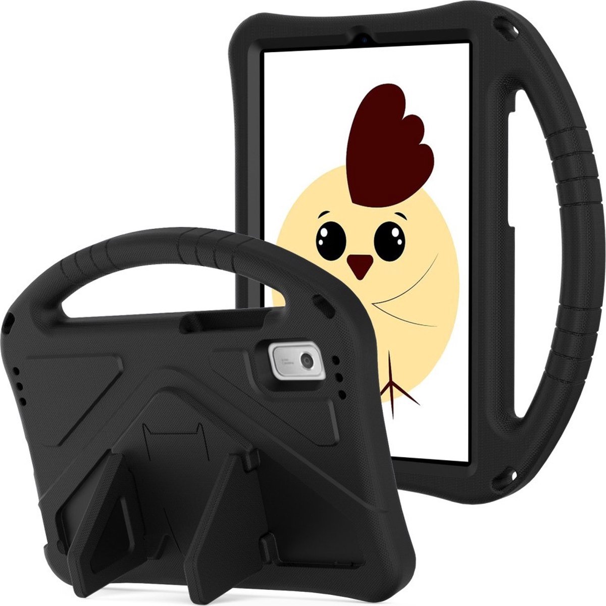 Tablethoes geschikt voor Lenovo Tab M9 Hoesje - ShockProof Kids Case - Zwart