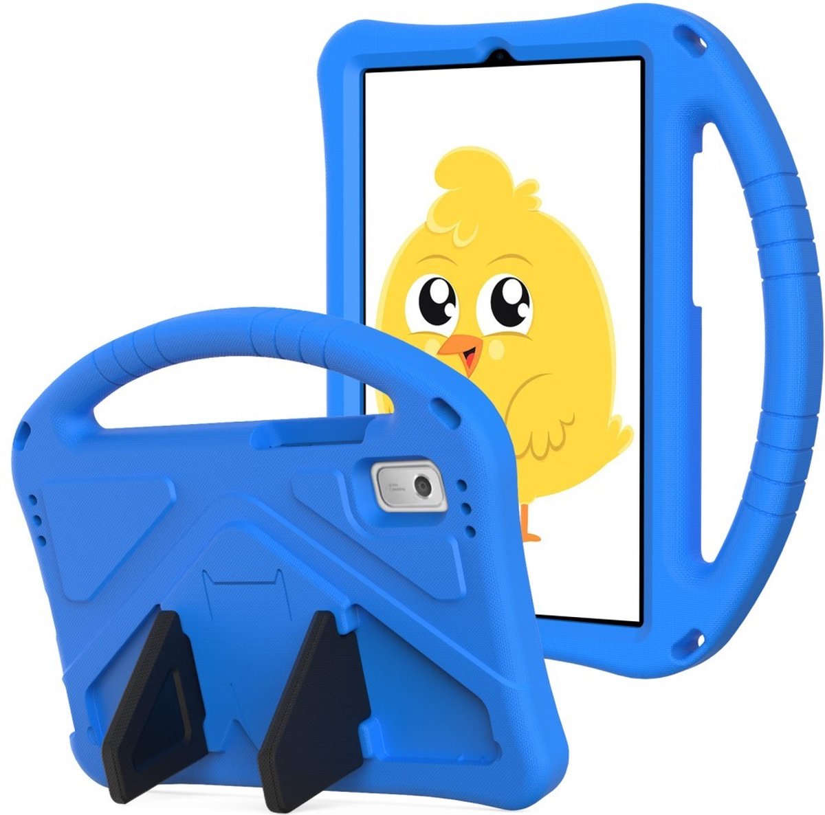 Tablethoes geschikt voor Lenovo Tab M9 Hoesje - ShockProof Kids Case - Blauw