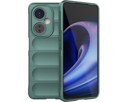 Coverup Hoesje - Geschikt voor OnePlus Nord CE 3 Lite 5G Hoesje - Coverup Hands-On Rugged Back Cover - Groen