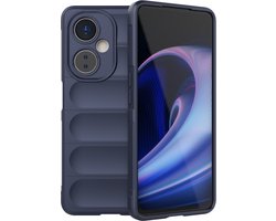 Coverup Hoesje - Geschikt voor OnePlus Nord CE 3 Lite 5G Hoesje - Coverup Hands-On Rugged Back Cover - Donkerblauw