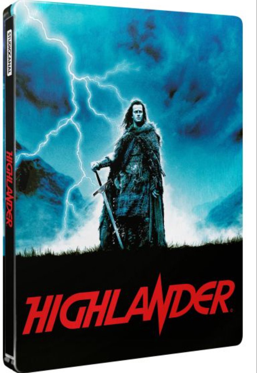 Highlander (1986) - 4K Ultra HD + Blu-ray - SteelBook Editie