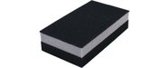 Schuurblok, Q Sanding, 70 x 125 dubbelzijdig handschuurblok voor schuurpapier