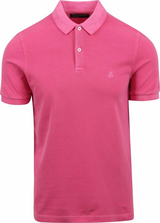 Marc O'Polo - Poloshirt Vintage Roze - Modern-fit - Heren Poloshirt