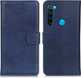 Coverup Luxe Book Case - Geschikt voor Xiaomi Redmi Note 8 Hoesje - Blauw