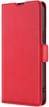 Coverup Folio Book Case - Geschikt voor OnePlus 10T Hoesje - Rood
