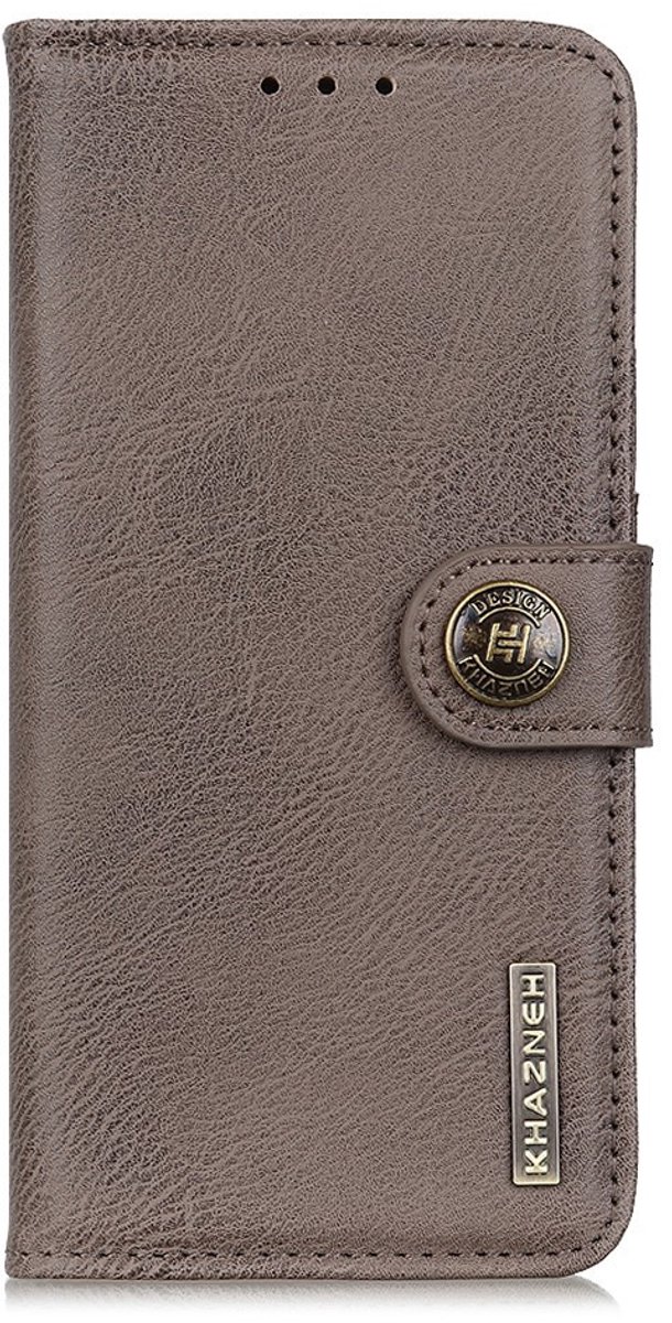KHAZNEH Hoesje - Geschikt voor Samsung Galaxy A52 / A52s Hoesje - KHAZNEH Classic Book Case - Grijs