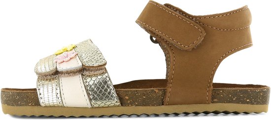 BLUE BOX meisjes sandalen met luipaardprint goud