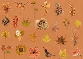 Set van 50 stickers - Forest Adventure - Het Bos - Forest Sticker - Planten - Bladeren - Bloemen
