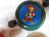 Widek - Fietsbel - Cowboy Donald Duck - Groen - 55 mm