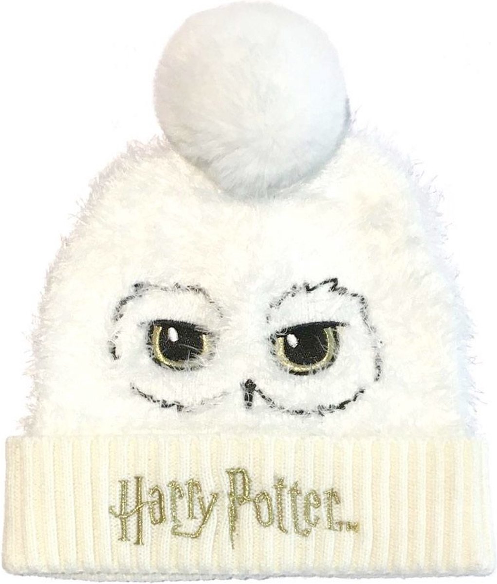 Harry Potter Hedwig Unisex Beanie - wit - Standard