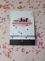armband - juf - teacher - panter - roze - ibiza style - juffendag - basisschool - letterkralen