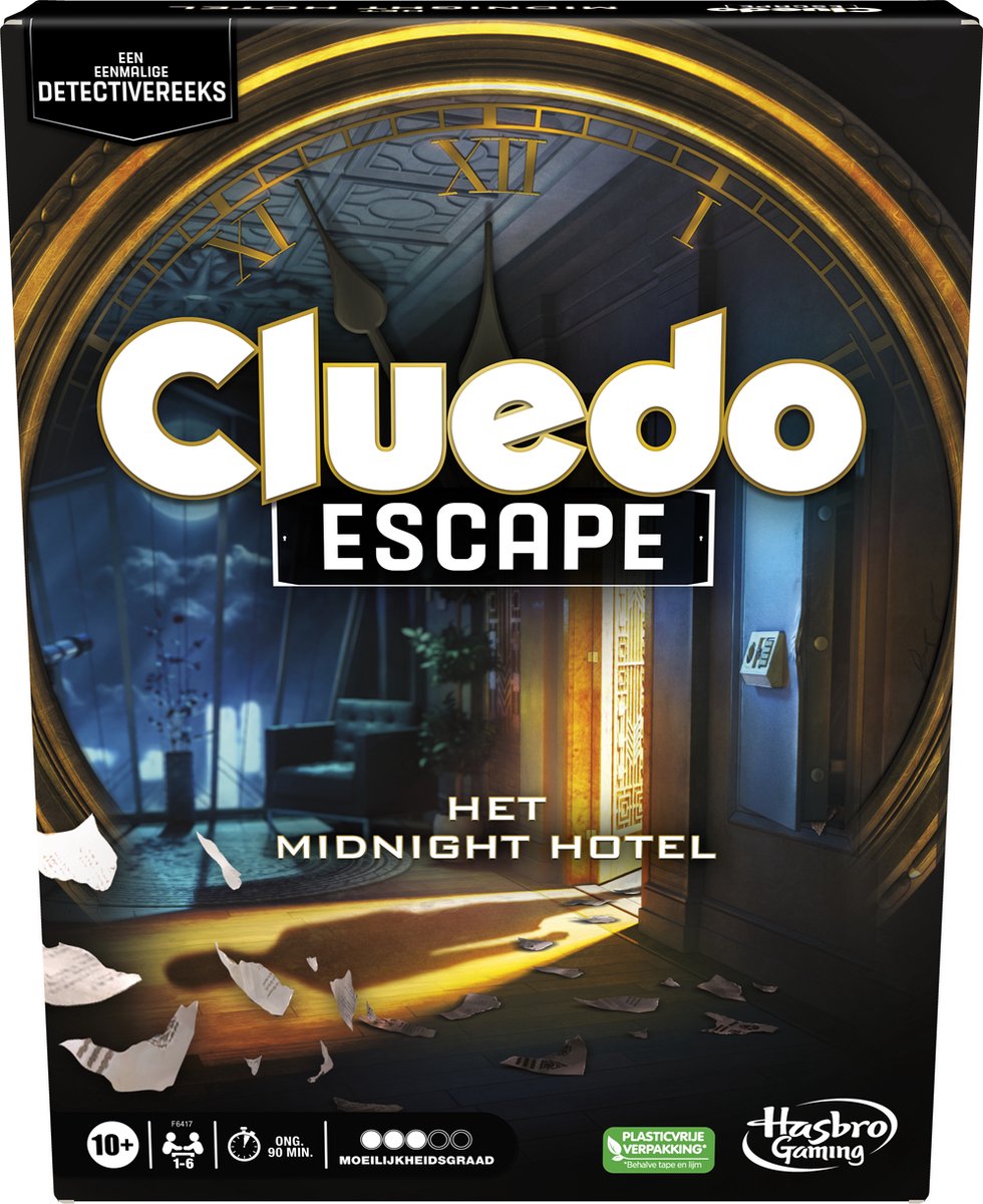Cluedo Escape Het Midnight Hotel - Bordspel