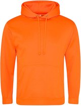 Sweat à capuche unisexe végétalien ' Electric' avec capuche Orange - XXL