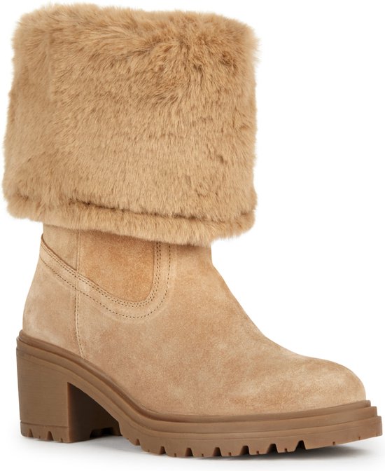 Bottes femmes Femme GEOX D DAMIANA CARAmel/BEIGE Taille 41 bol