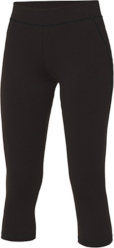 Pantalon/Legging d'entraînement Cool Capri pour femme Noir de jais - XL
