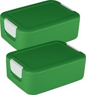 Sunware - Sigma home Food to go lunch box petit vert - Set de 2