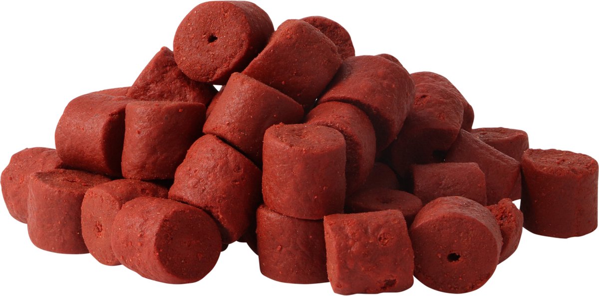Reniers Fishing Premium Select Red Halibut Pre Drilled 2kilo - Maat : 20mm