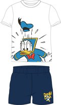 Donald Duck shortama/pyjama katoen donker blauw maat 98