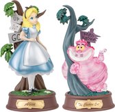 Beast Kingdom Toys Alice In Wonderland - Mini Diorama Stage Statues 2-pack Candy Color Special Edition 10 cm Beeldjes/figuren - Multicolours