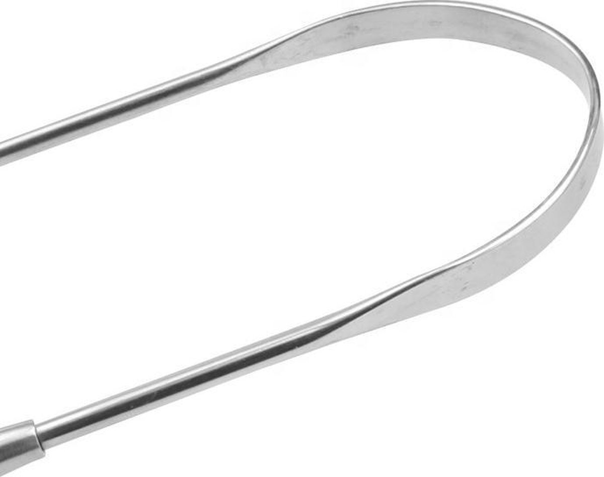 Goedkoopste CVD® High Quality RVS Tongschraper voor Mondverzorging – Tongreiniger – Tongborstel – Mondhygiene – Tong Schraper – Duurzaam & Herbruikbaar