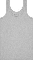 Basics singlet light grey melee voor Jongens | Maat 170/176