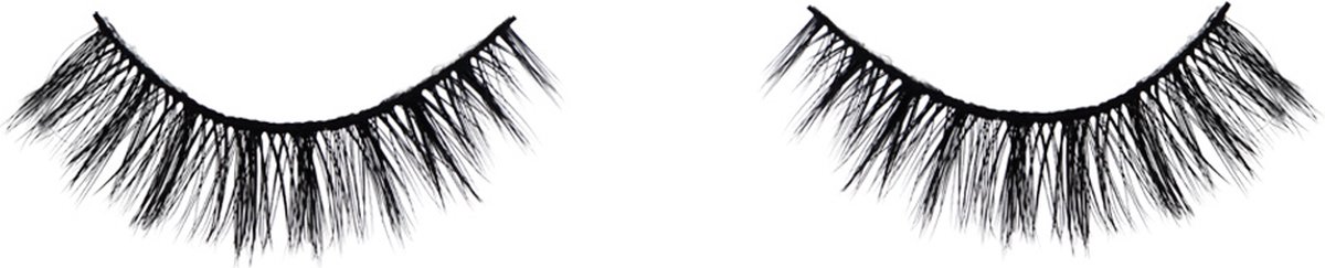 Goedkoopste Boozyshop ® Nep Wimpers Naomi - Nepwimpers - Valse Wimpers - Fake Eyelashes - Lichtgewicht Lashes - Herbruikbaar - Vegan