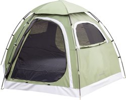 Skandika koepeltent Namsos Sleeper - Tent voor 2 personen, vastgestikte tentvloer, 3000 mm waterkolom, dubbele deuren | Wandelen, trekking, kampeertent, festival
