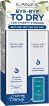 L'anza Healing Moisture - Duo Set (Shampoo 300ml & Conditioner 250ml)