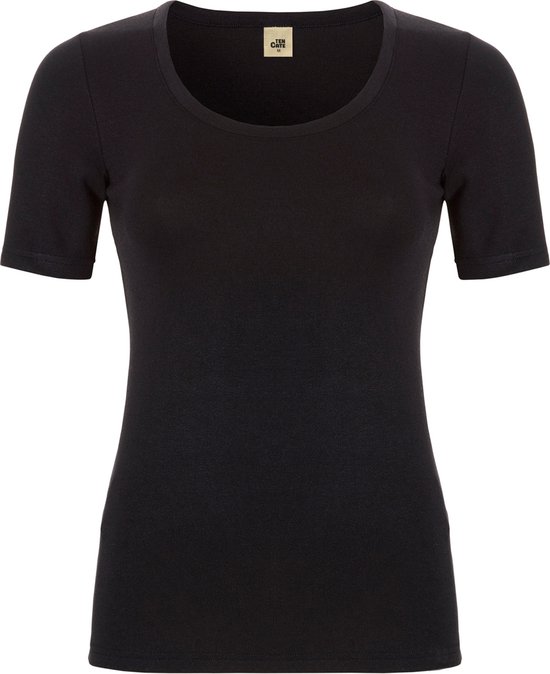 thermo t-shirt zwart voor Dames | Maat XL