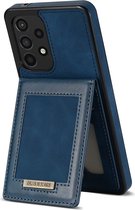 Etui Portefeuille Samsung Galaxy A53 avec Porte-Cartes RFID Blauw