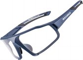 ROCKBROS Sportbril - Fotochrome Zonnebril - Fietsbril met UV400 - Bescherming Fietsbril voor Buitenactiviteiten zoals Fietsen Autorijden Klimmen Vissen Golfen - Unisex