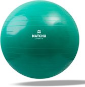 Ballon de fitness Matchu Sports - Ø 65 cm - Vert