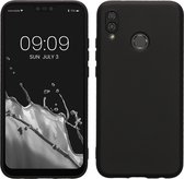 kwmobile telefoonhoesje geschikt voor Huawei P20 Lite - Hoesje voor smartphone - Back cover in zwart