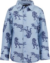 Blue Seven DINOS Jongens overhemd - blauw - Maat 92
