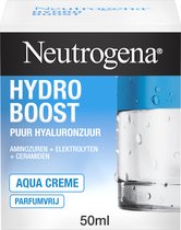 Neutrogena® Hydro Boost Aqua Gel, crème hydratante visage sans huile pour les peaux normales et mixtes, Soin visage, 50 ml
