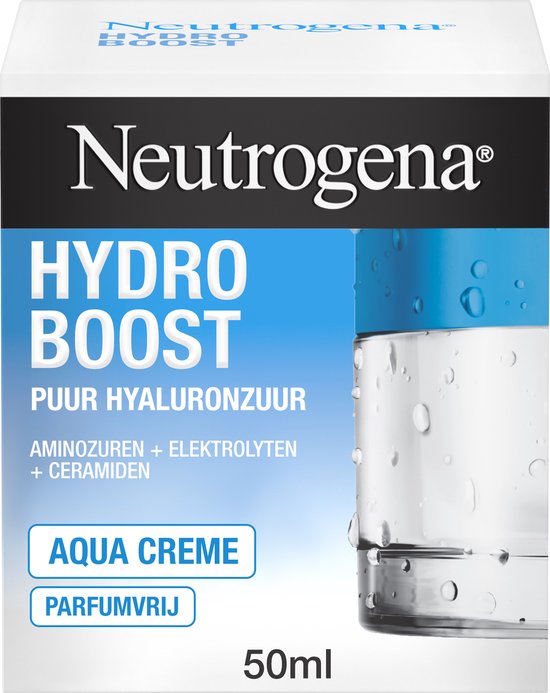 Neutrogena Hydro Boost Aqua Crème, gezichtscrème, verzorging, dagcrème voor  droge... | bol.com