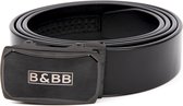 Black & Brown Belts/ 150 CM / CURVED 2.0 – BLACK BELT XL/automatische riem/ Automatische gesp/Leren riem/ Echt leer/ Heren riem zwart/ Dames riem zwart/ Riemen / Riem /Riem heren /