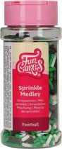 FunCakes Sprinkles Taartdecoratie - Sprinkle Medley - Voetbal - 65g